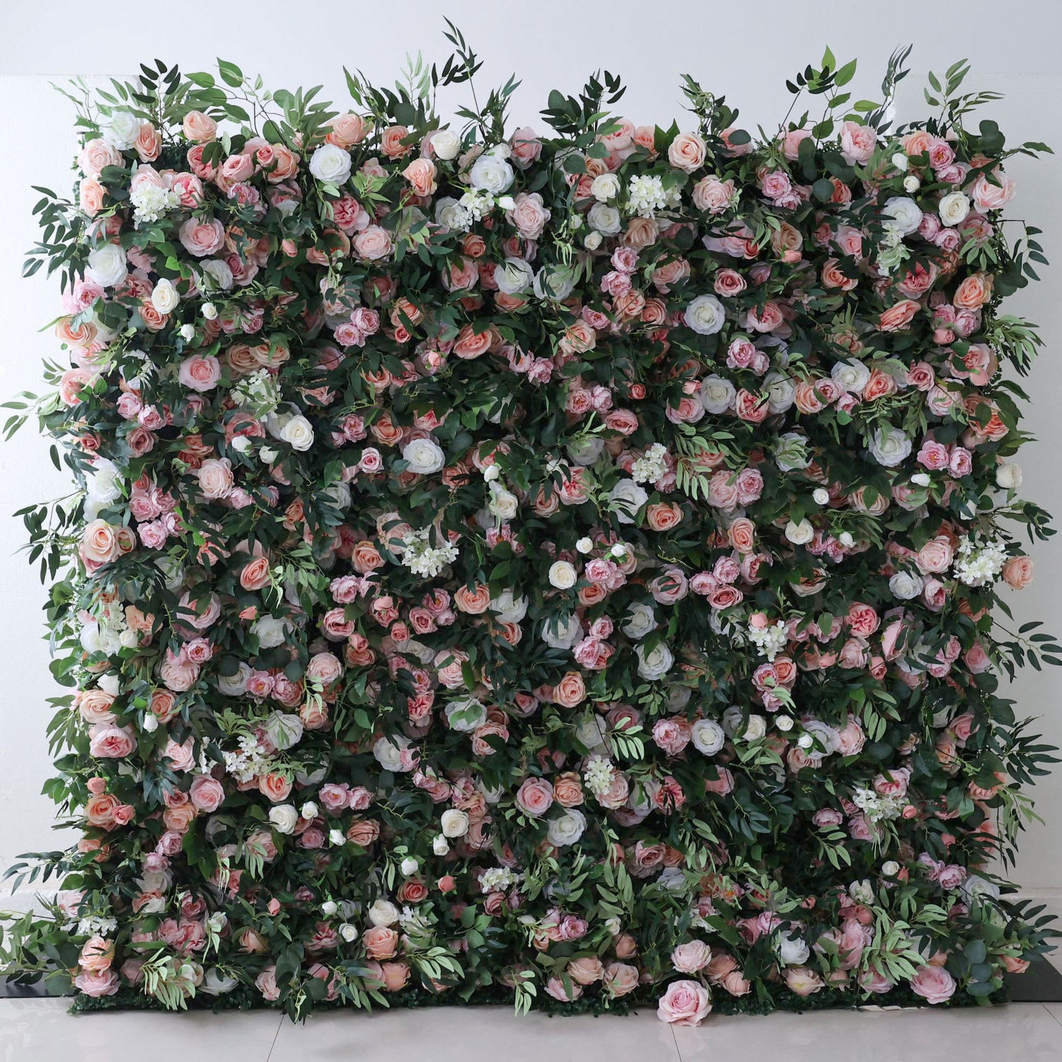 Valar fleurs retrousser tissu fleur artificielle mur mariage toile de fond, décor Floral fête, événement Photography-VF-341