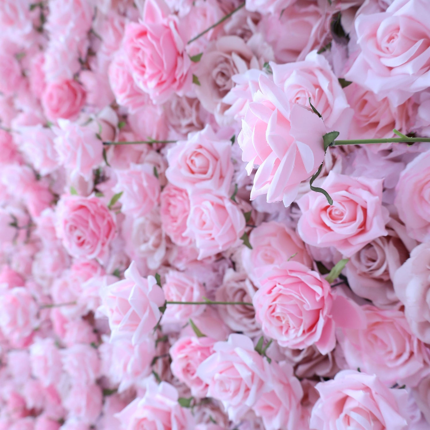 Valar Flowers Roll Up Fabric Artificial Flower Wall Wedding Backdrop, Floral Party Decor, Event Photography-VF-394