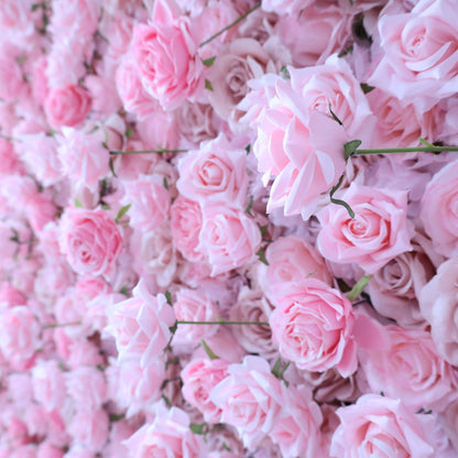 Valar Flores Enrolladas Tela Artificial Flor Pared Telón De Oro De La Boda, Decoración Floral De La Fiesta, Fotografía Del Evento-VF-394