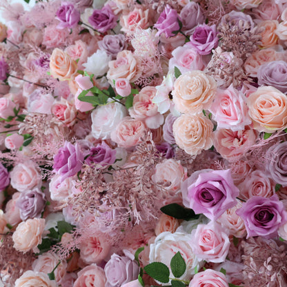 Valar flores roll up Telas flor artificial pared telón de fondo la boda, floral decoración del partido, evento Photography-VF-378