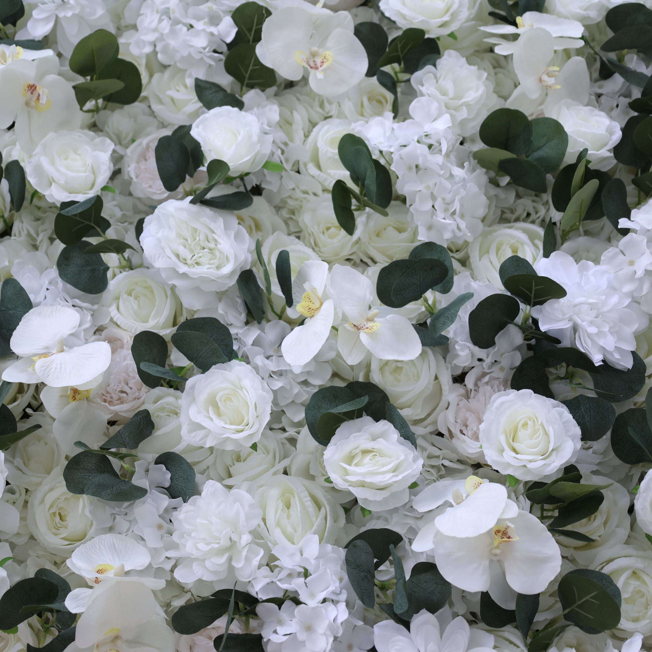 Valar Blumen Roll-Up-Stoff künstliche Blume Wand Hochzeit Hintergrund, Blumen Party Dekor, Event Fotografie-VF-379