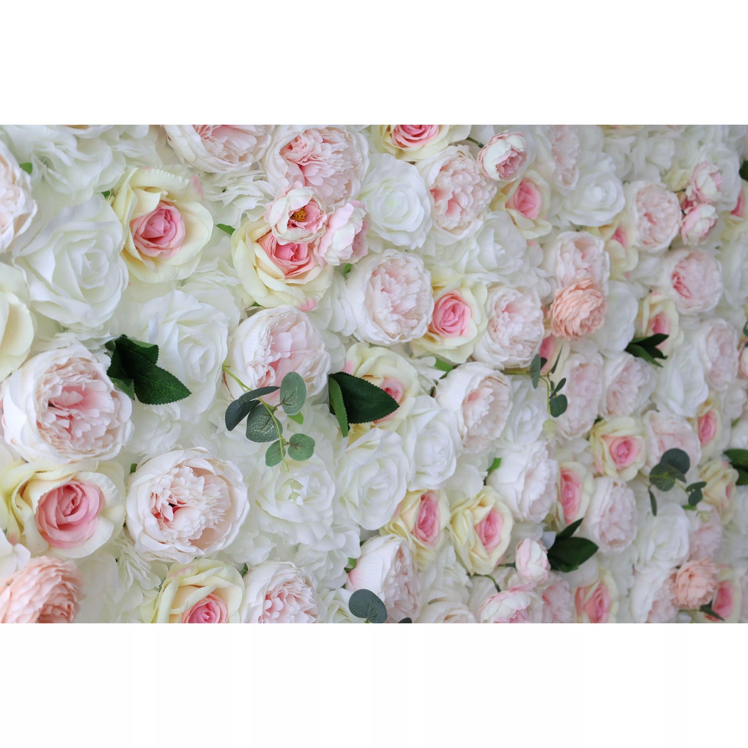 Valar fleurs Roll Up tissu fleur artificielle mur mariage toile de fond, décor de fête Floral, événement photographie-VF-109