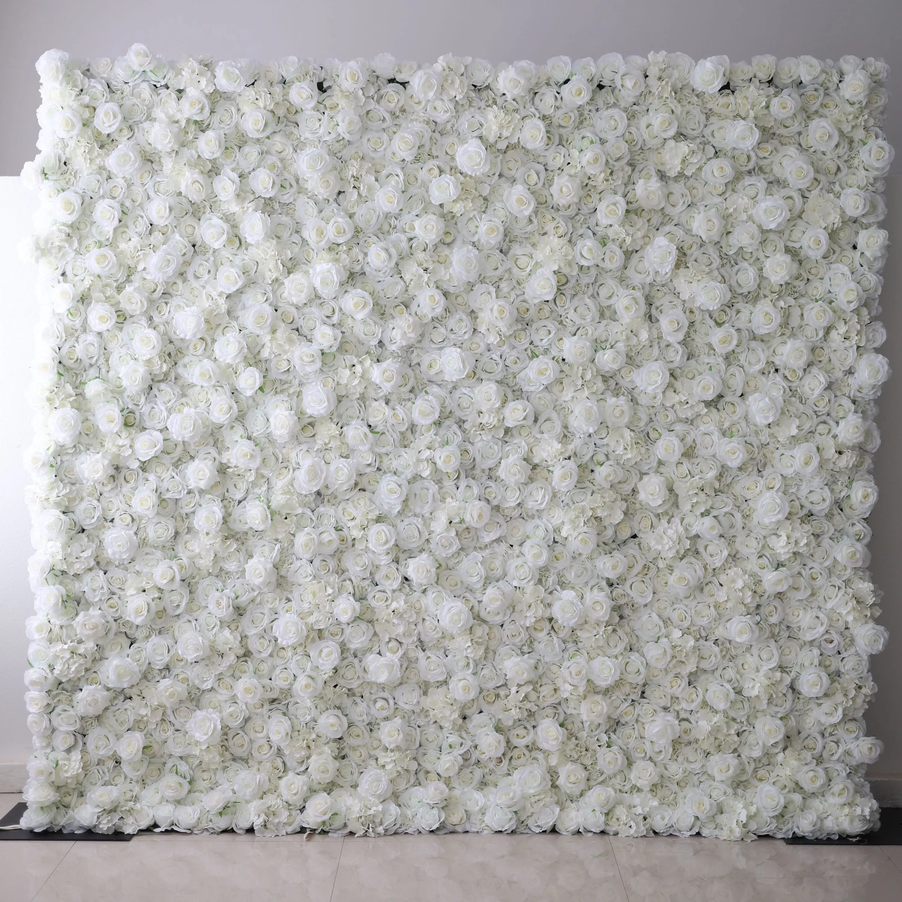 Valar fleurs retrousser tissu fleur artificielle mur mariage toile de fond, décor Floral fête, événement Photography-VF-100