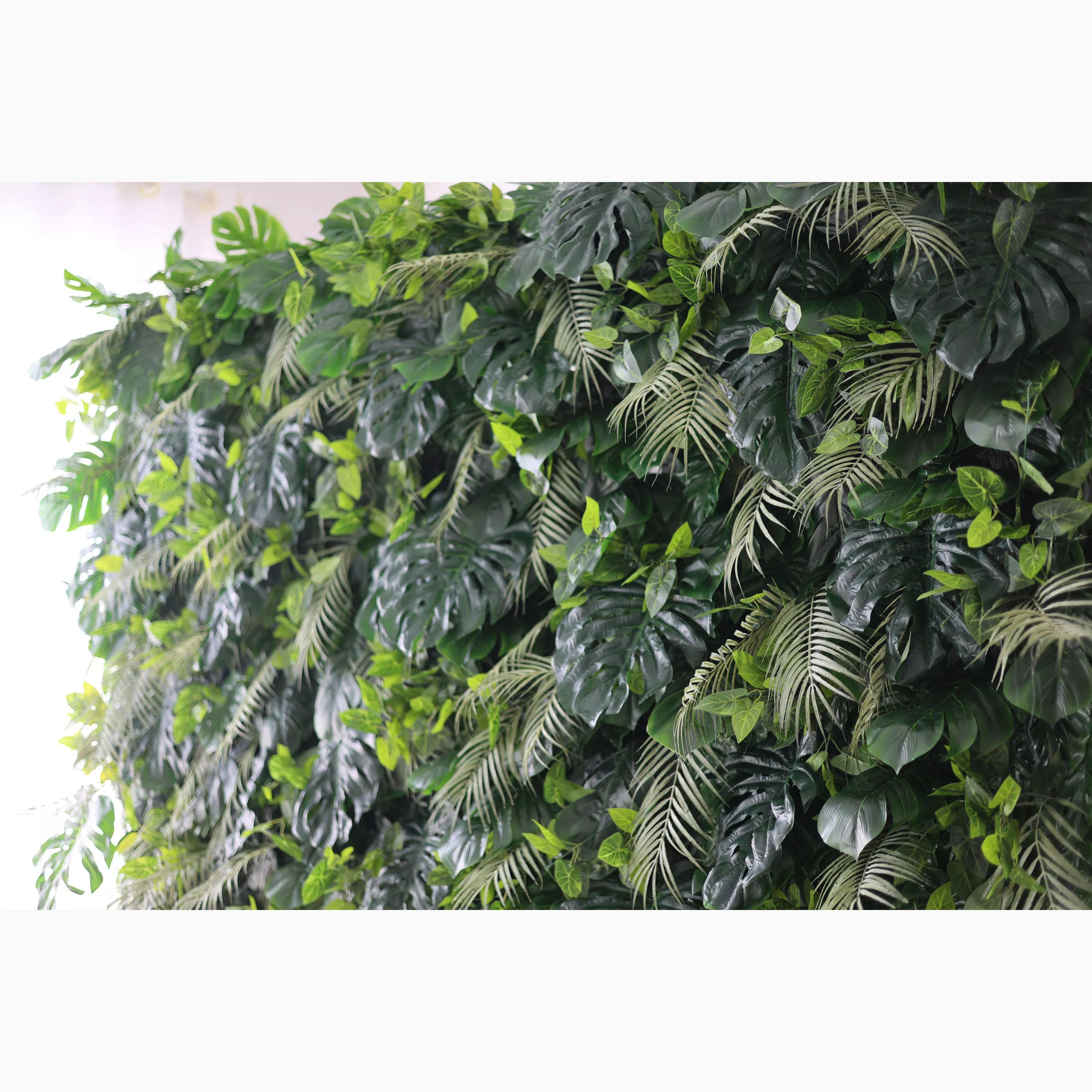 Valar Flowers Presents: Tropical Eden – An Exquisite Artificial Fabric Green Wall-VF-213