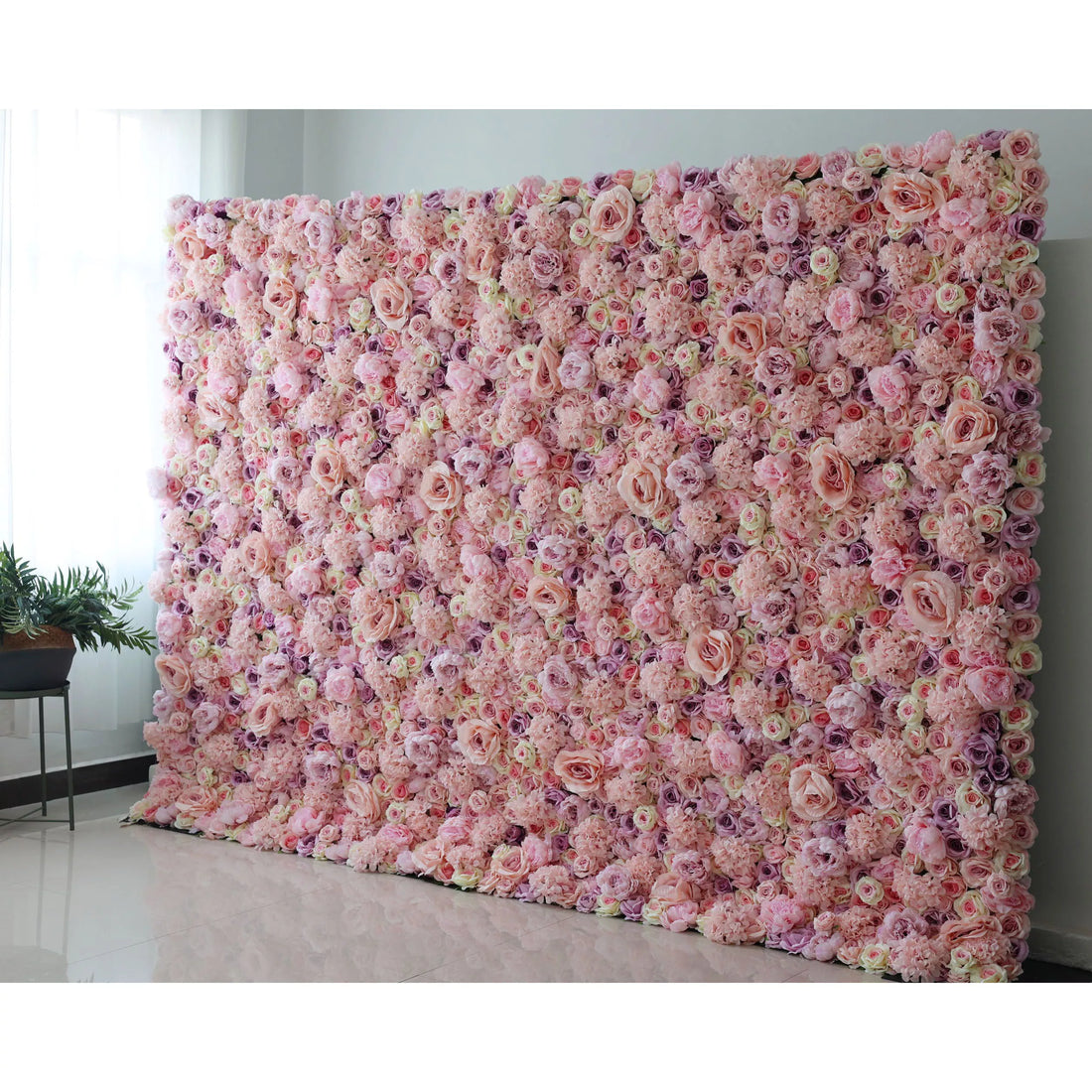 Valar fleurs retrousser tissu artificiel rose Rose rouge violet jaune clair fleur mur mariage toile de fond, Floral Party Decor, Photography-VF-048 de l&