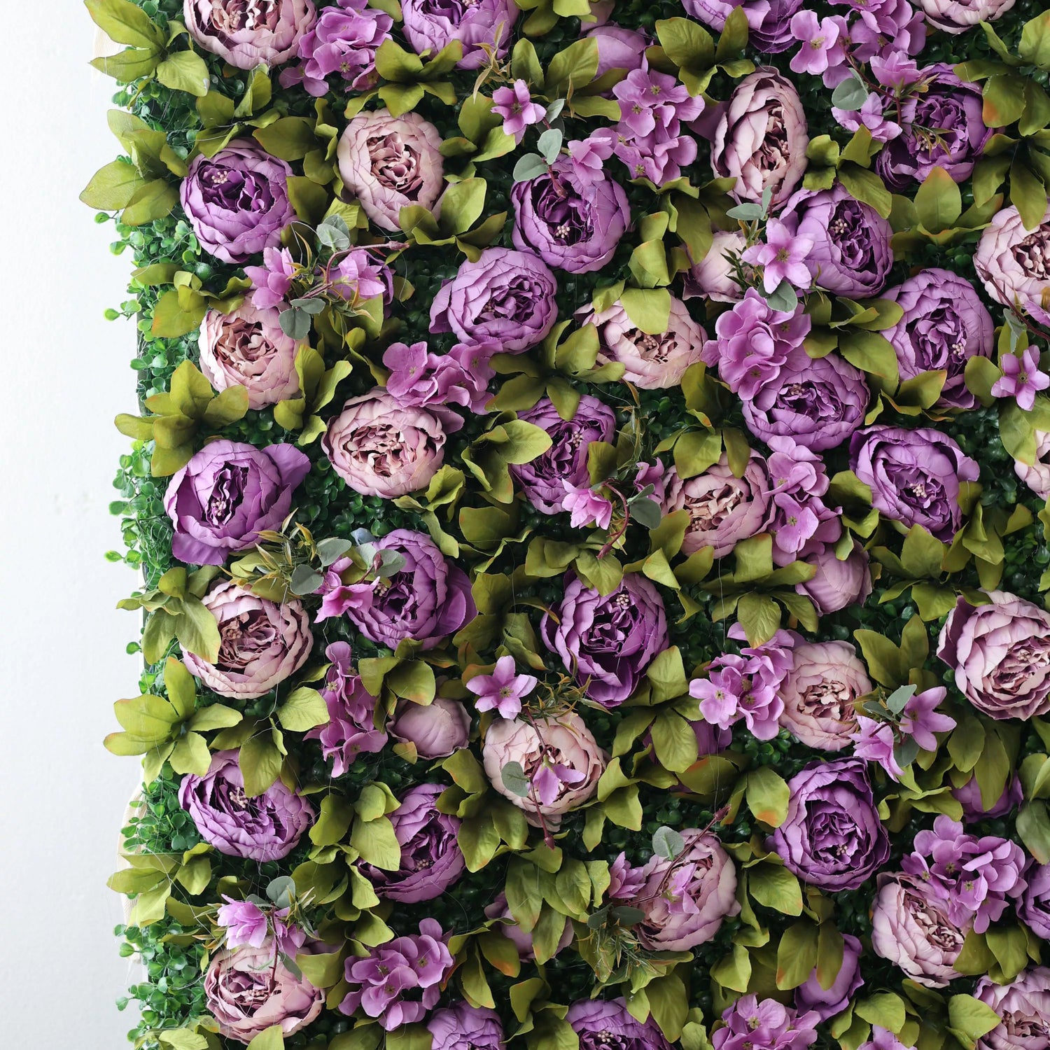 Valar Flowers Roll Up Fabric Artificial Flower Wall Wedding Backdrop, Floral Party Decor, Event Photography-VF-098