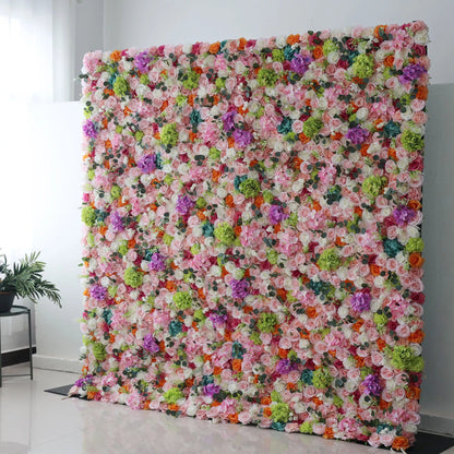 ValarFlowers Backdrop: Experience Whimsical Garden Euphoria, a blend of pastel shades and vibrant hues. A vision of blossoming beauty, perfect for any enchanted event.