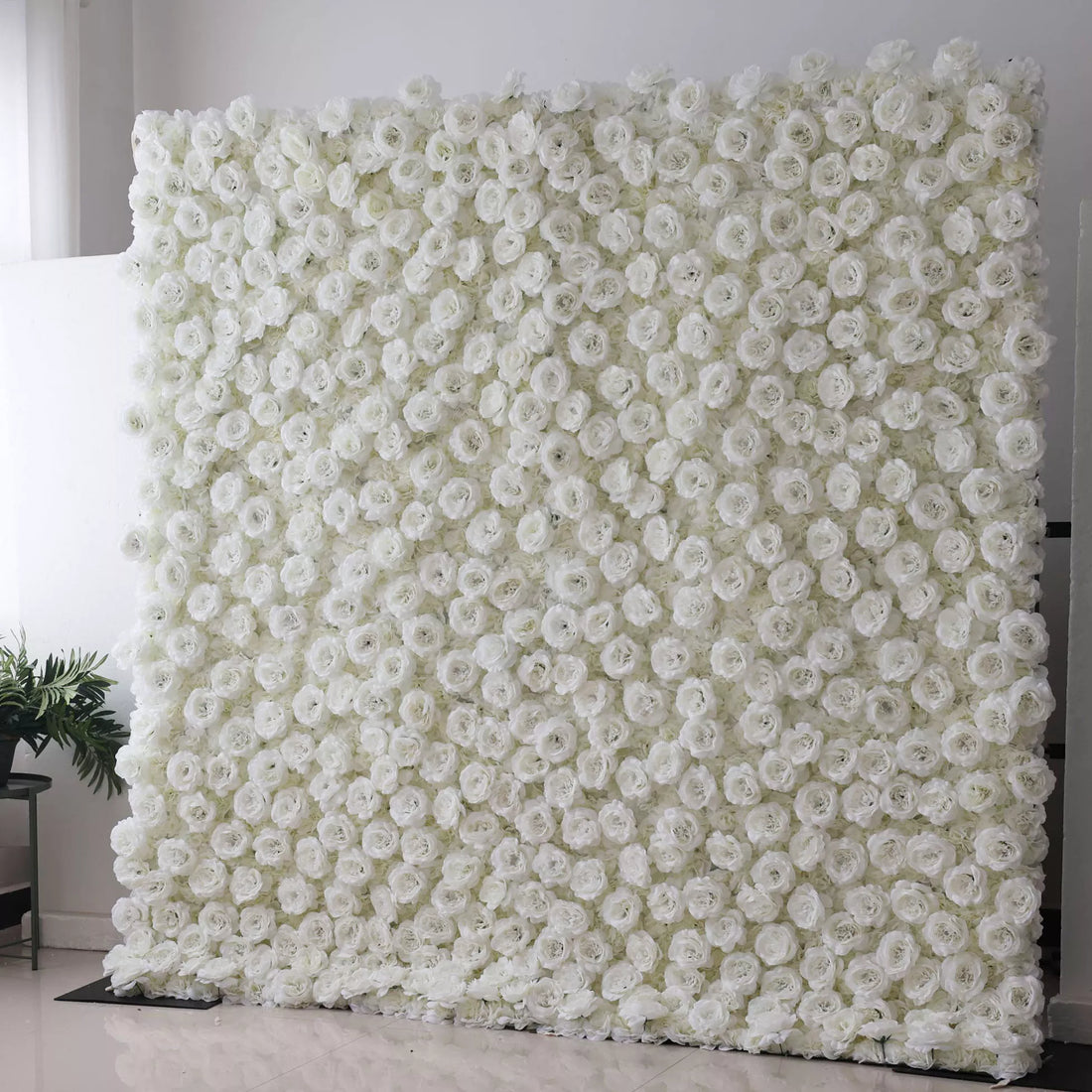 ValarFlowers Backdrop: Dive into Serene Elegance with whispering white roses. Capturing pure, angelic ambiance, it’s a luminous lure for timeless events.