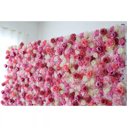 ValarFlowers Rosa Artificial Parede Fundo: Flores Encantadas - A Coleção Rapsódia Romântica-VF-259