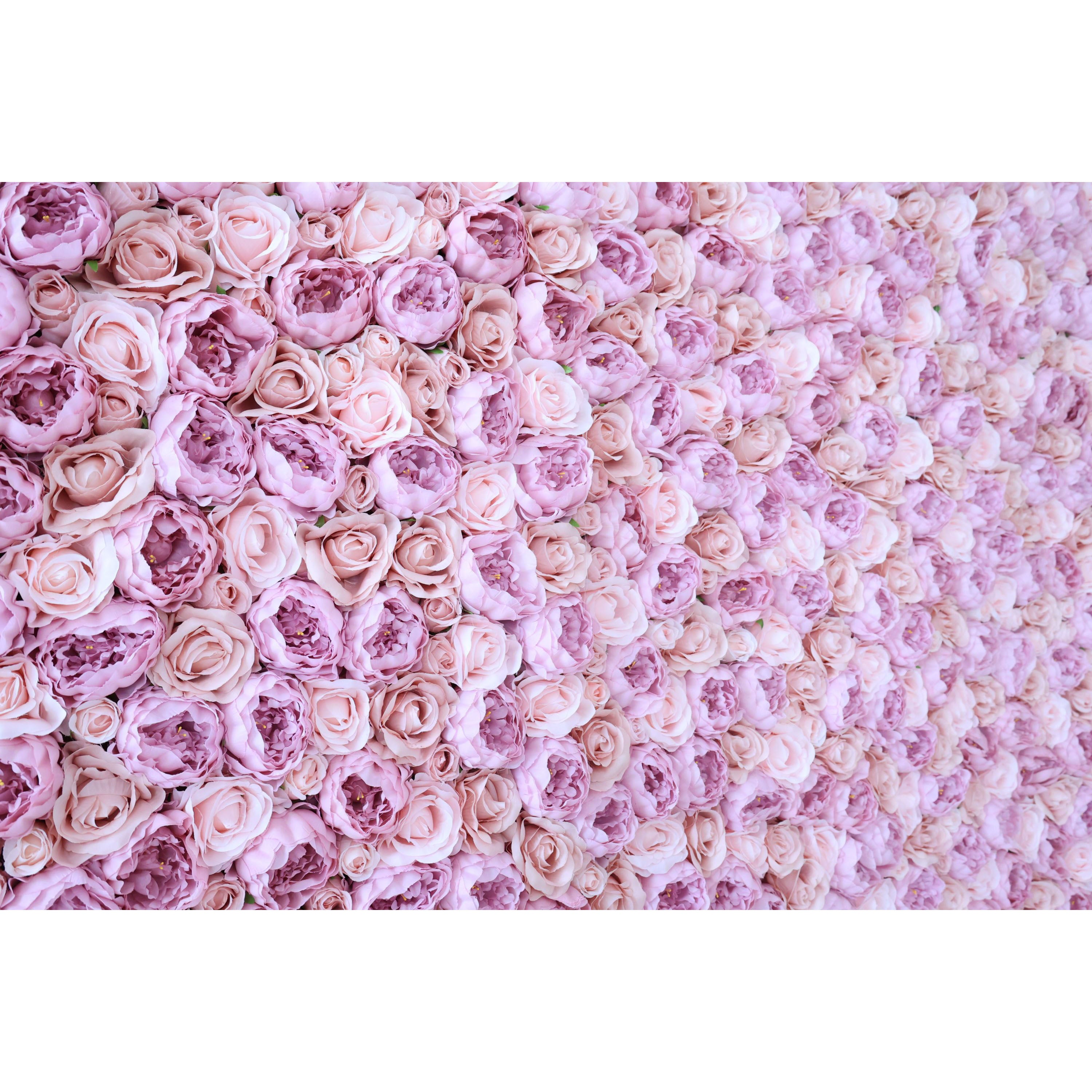 Valar fleurs Roll Up tissu fleur artificielle mur mariage toile de fond, décor de fête Floral, événement photographie-VF-355