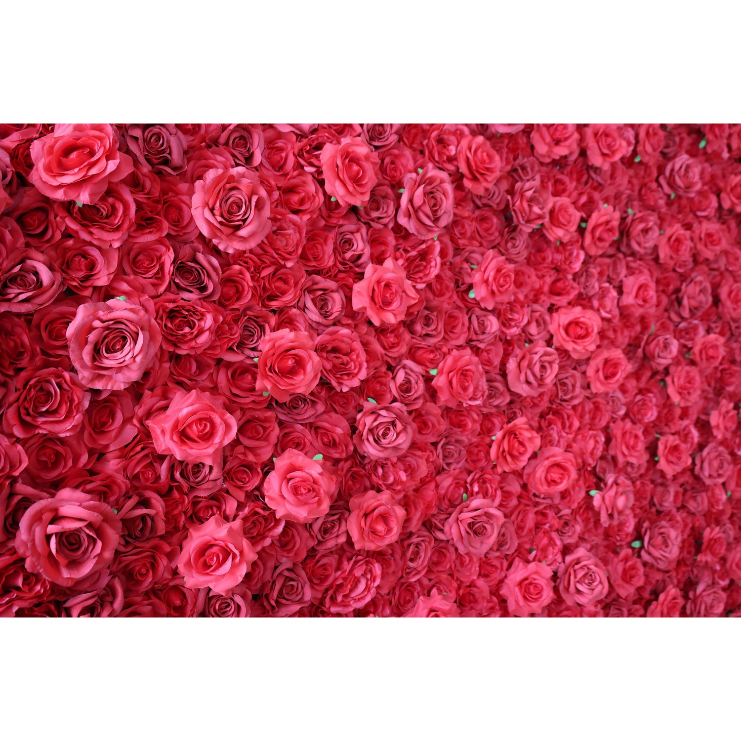 Valar Flowers Roll Up Fabric Artificial Flower Wall Wedding Backdrop, Floral Party Decor, Event Photography-VF-361-2