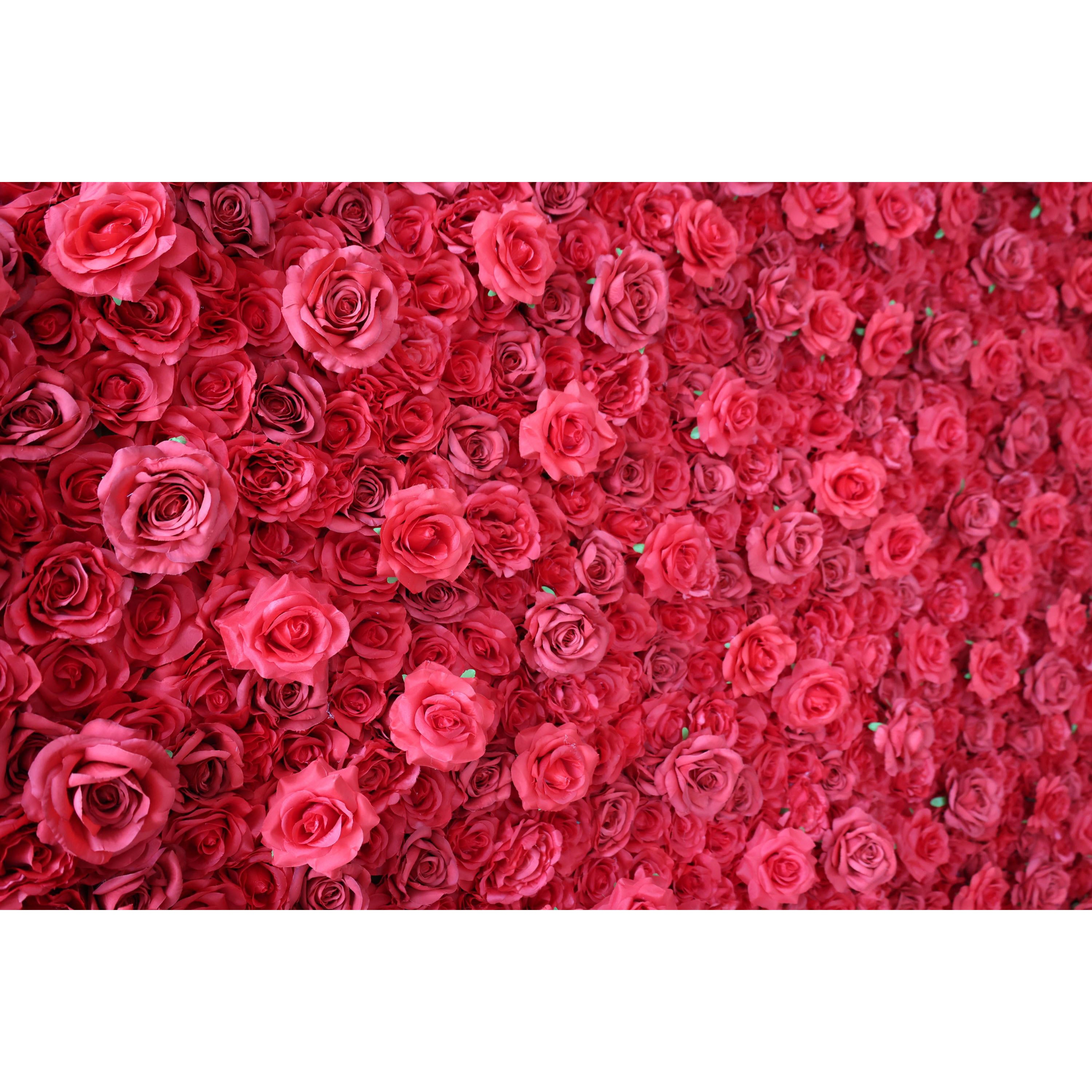 Valar fleurs retrousser tissu fleur artificielle mur mariage toile de fond, décor Floral fête, événement Photography-VF-361-2