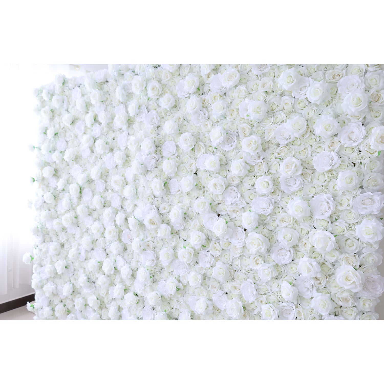 Valar Flores Roll Up Tecido Flor Artificial Parede Wedding Backdrop, Decoração Floral Festa, Evento Fotografia-VF-361