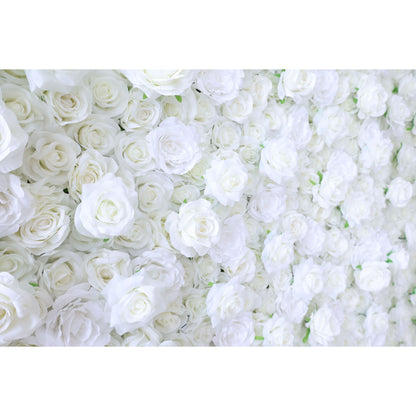 Valar fleurs Roll Up tissu fleur artificielle mur mariage toile de fond, décor de fête Floral, événement photographie-VF-361