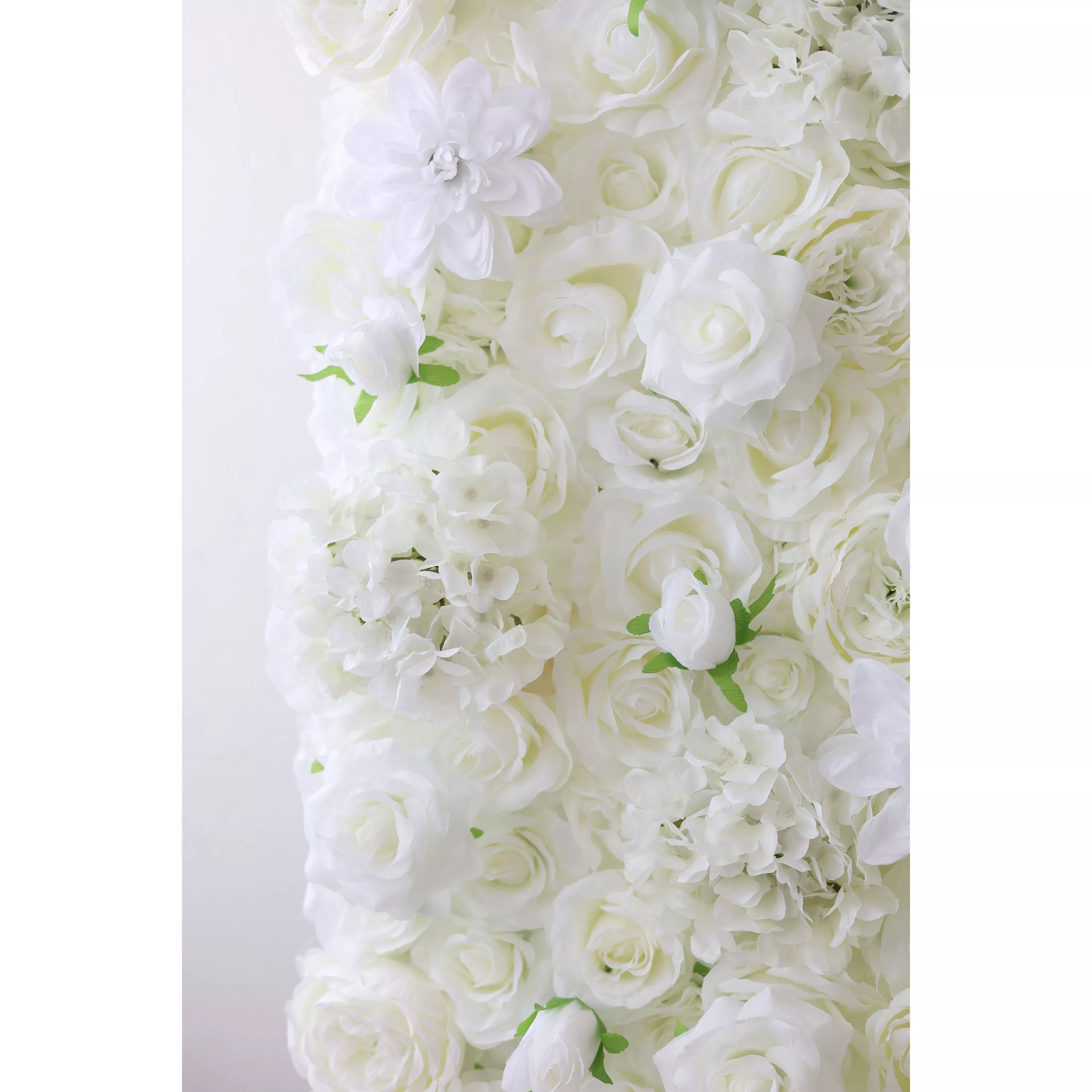 Fondo de pared de rosas artificiales ValarFlowers: elegancia etérea - The Serene Symphony Collection-VF-261-2