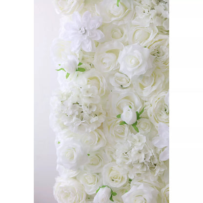 ValarFlowers Artificial Rose Wall Backdrop: Ethereal Elegance - The Serene Symphony Collection-VF-261-2