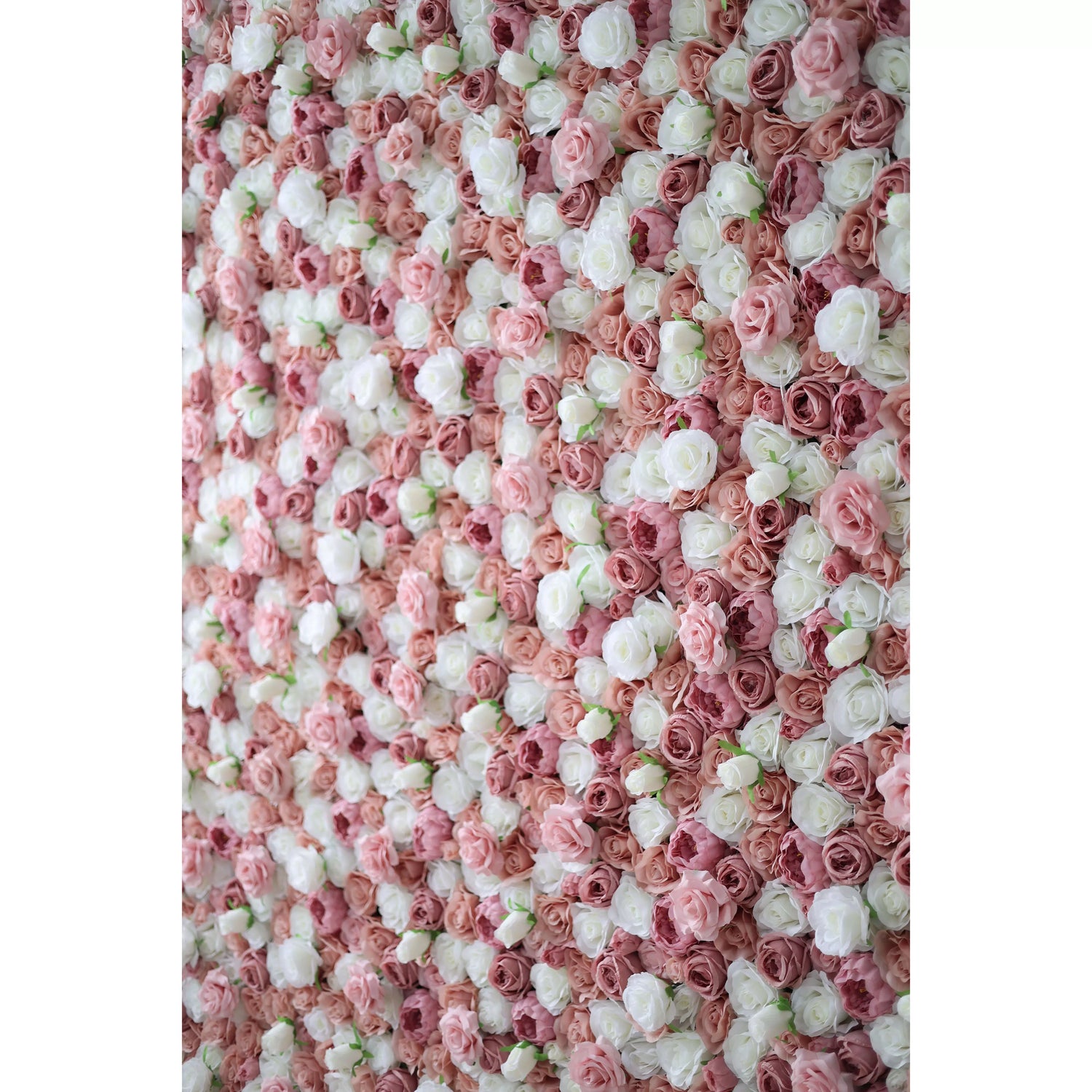 Valar fleurs retrousser tissu artificiel mélange Rose rouge et blanc fleur mur mariage toile de fond, décor de fête Floral, Photography-VF-038 de l&