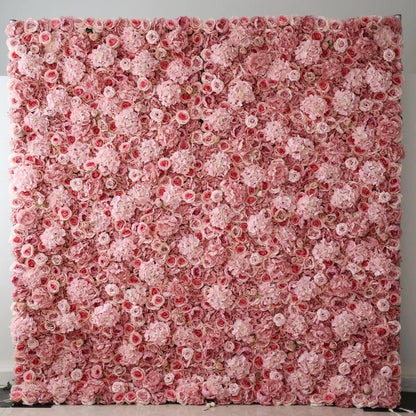 Valar fleurs retrousser tissu artificiel Brandy rose Rose fleur mur mariage toile de fond, Floral fête décor, Photography-VF-053 de l&