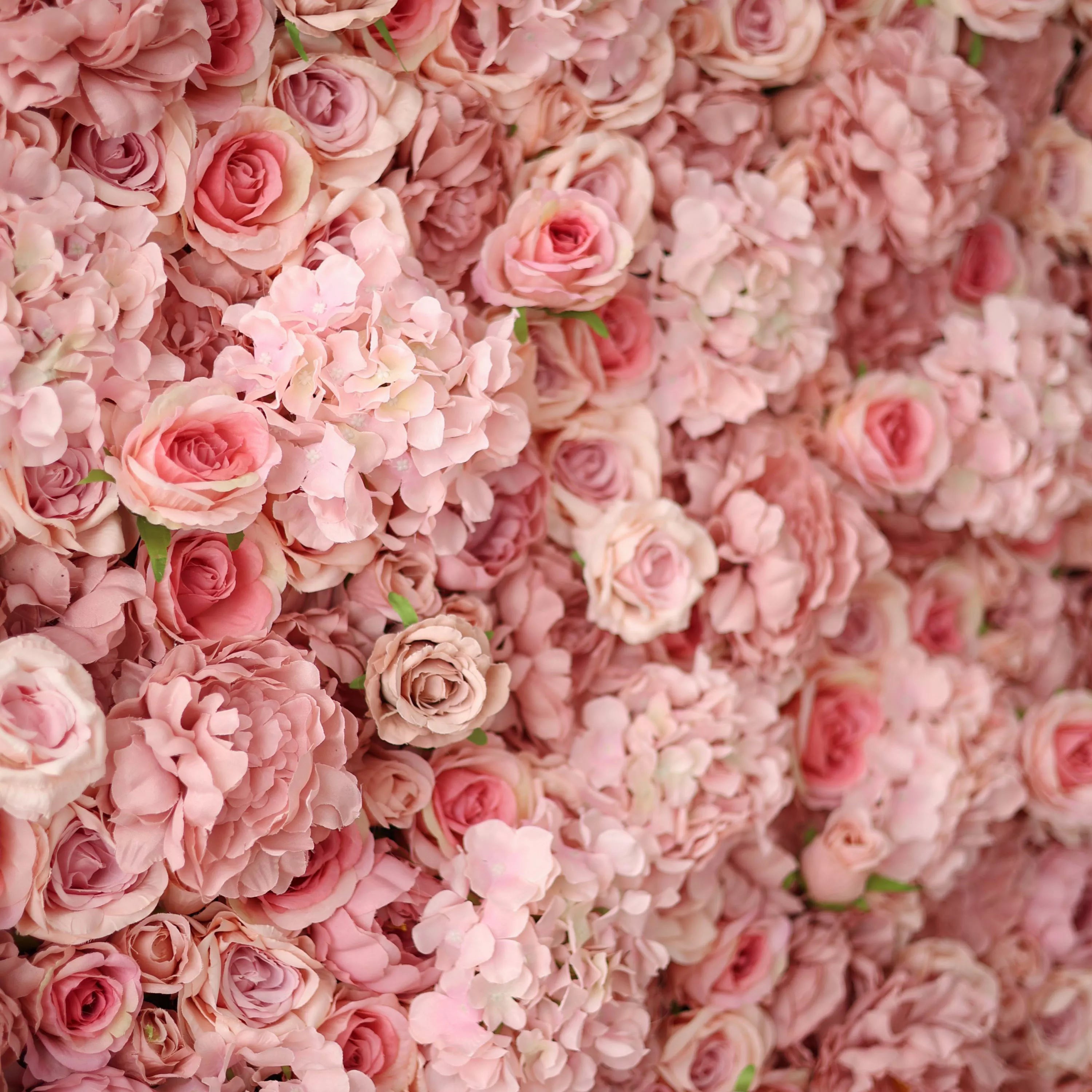 Valar fleurs retrousser tissu artificiel Brandy rose Rose fleur mur mariage toile de fond, Floral fête décor, Photography-VF-053 de l&