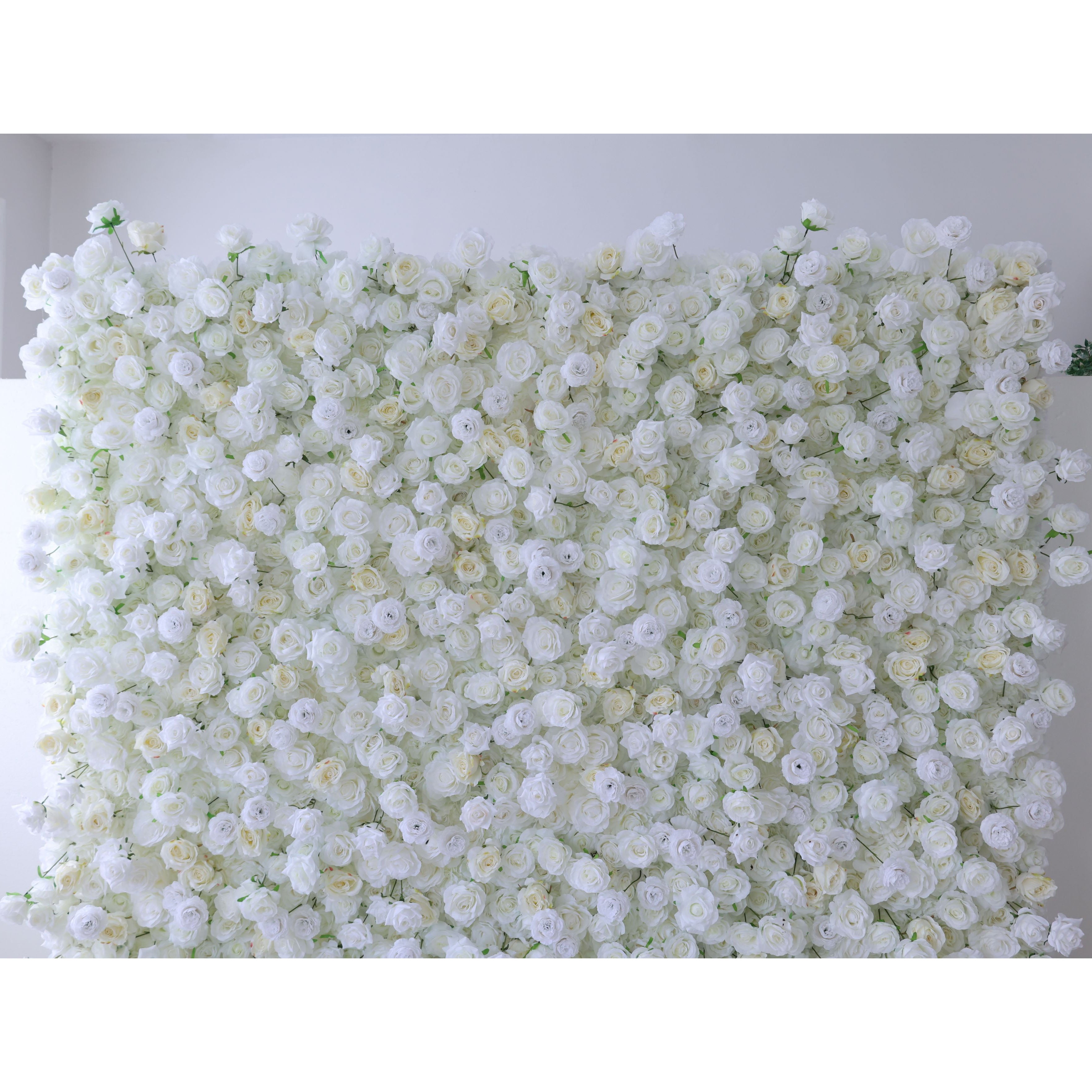 Valar fleurs Roll Up tissu fleur artificielle mur mariage toile de fond, décor de fête Floral, événement photographie-VF-369