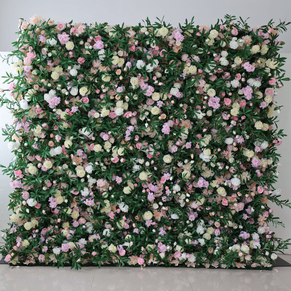 Valar Blumen Roll-up-Stoff künstliche Blume Wand Hochzeit Hintergrund, Blumen Party Dekor, Event Fotografie-VF-119