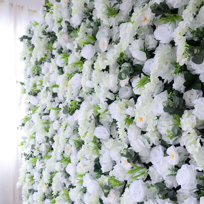 Valar fleurs retrousser tissu fleur artificielle mur mariage toile de fond, décor Floral fête, événement Photography-VF-391