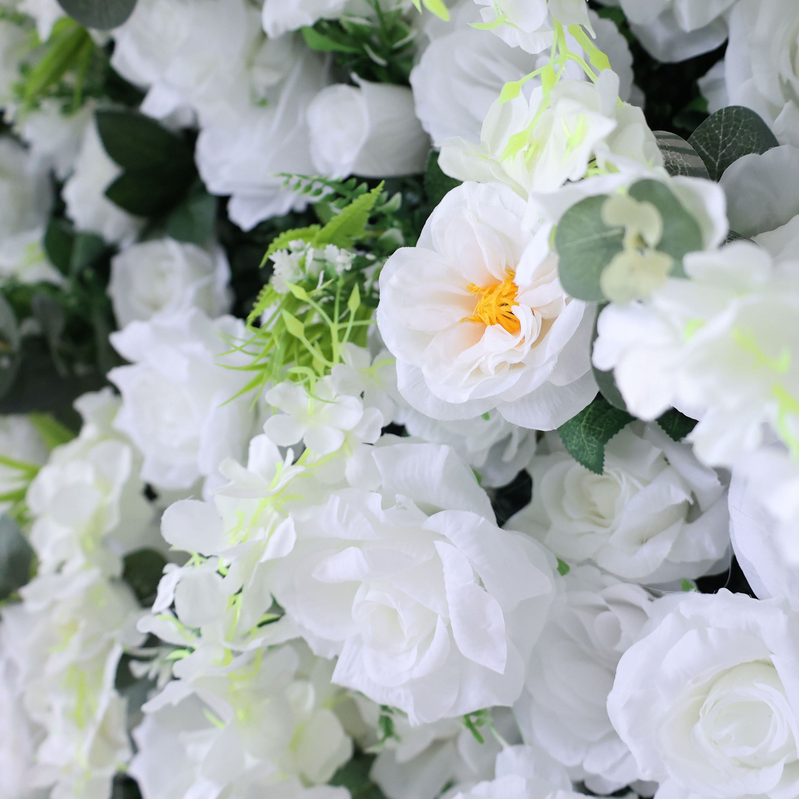 Valar Flores Roll Up Tecido Flor Artificial Parede Wedding Backdrop, Decoração Floral Festa, Evento Fotografia-VF-391