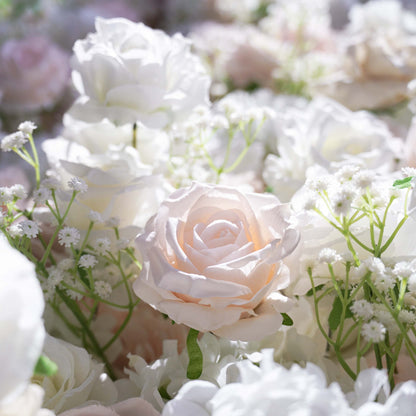 Valar flores roll up Telas flor artificial pared telón de fondo la boda, floral decoración del partido, evento Photography-VF-374