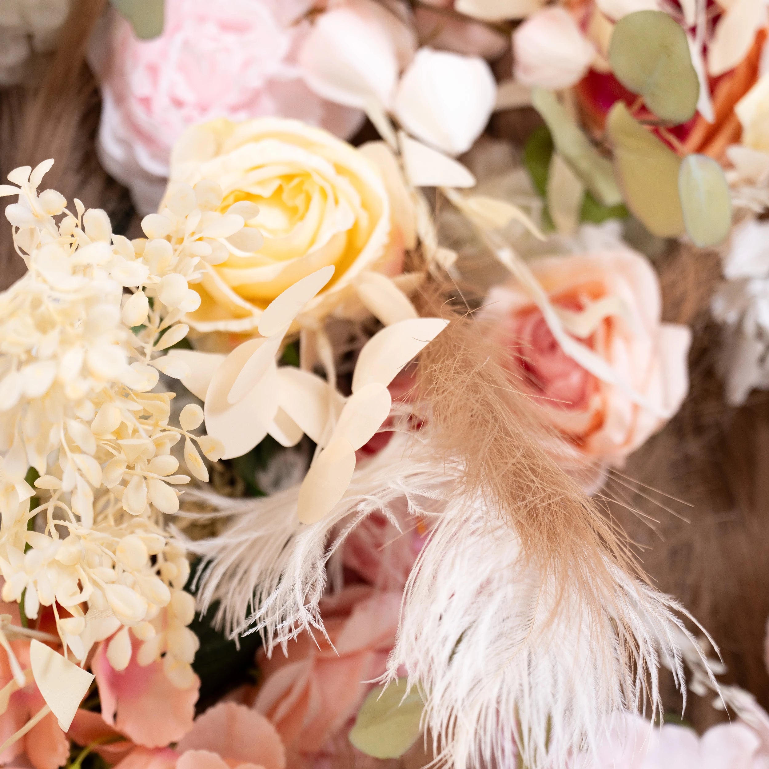 Valar flores roll up Telas flor artificial pared telón de fondo la boda, floral decoración del partido, evento Photography-VF-327