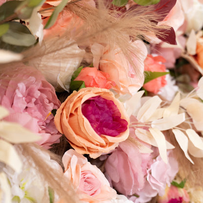 Valar flores roll up Telas flor artificial pared telón de fondo la boda, floral decoración del partido, evento Photography-VF-327