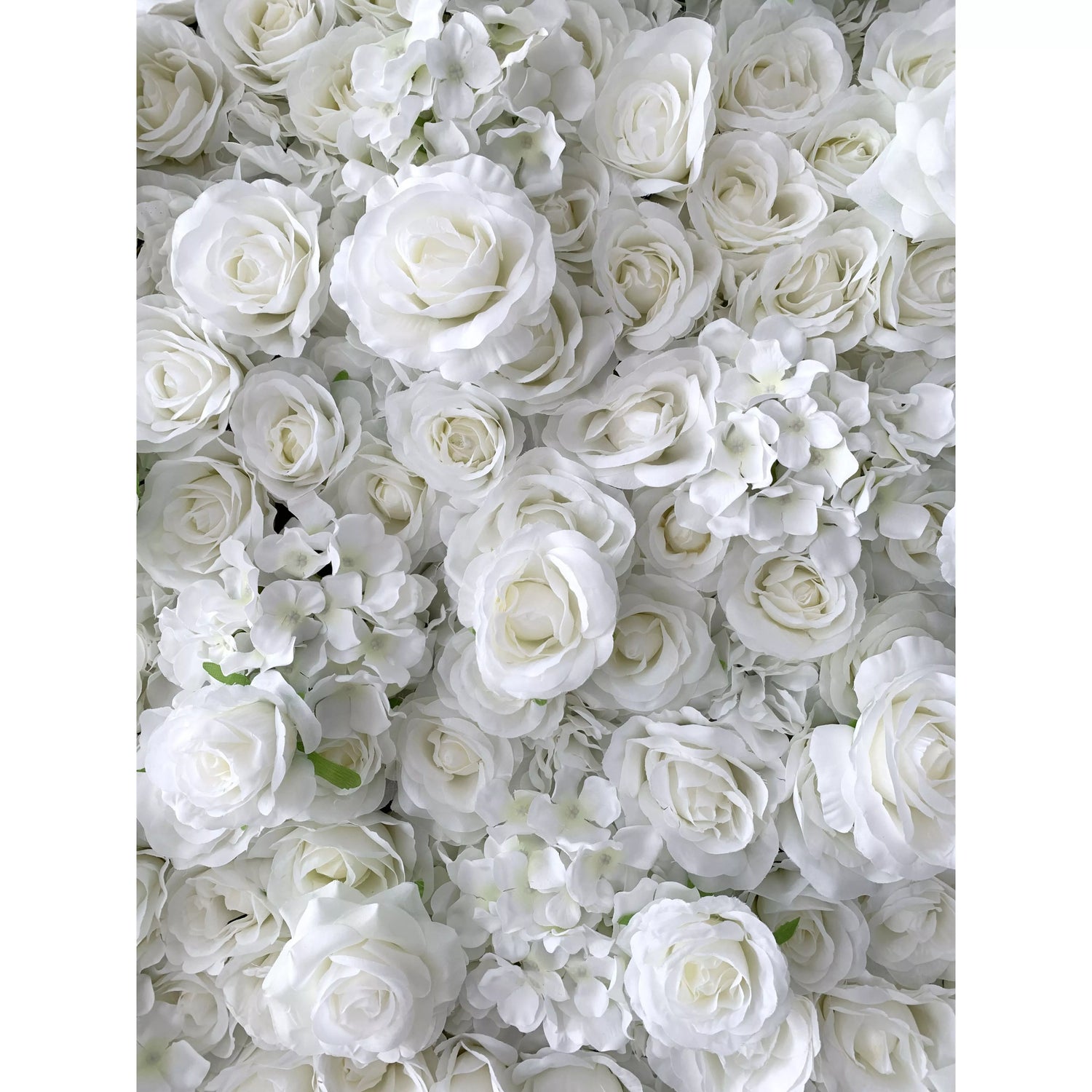 Valar Flowers Roll Up Fabric Artificial Flower Wall Wedding Backdrop, Floral Party Decor, Event Photography-VF-100