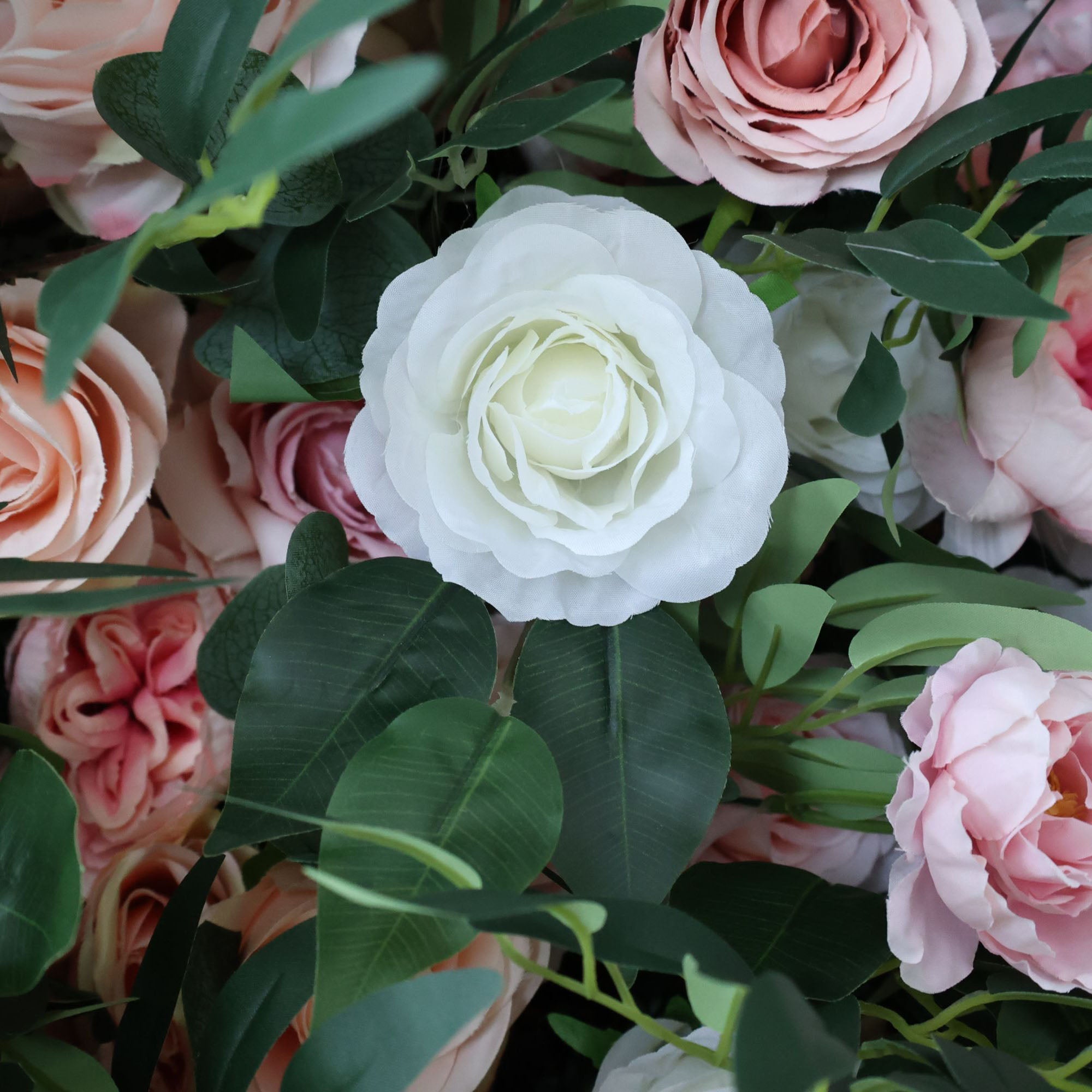 Valar flores roll up Telas flor artificial pared telón de fondo la boda, floral decoración del partido, evento Photography-VF-341